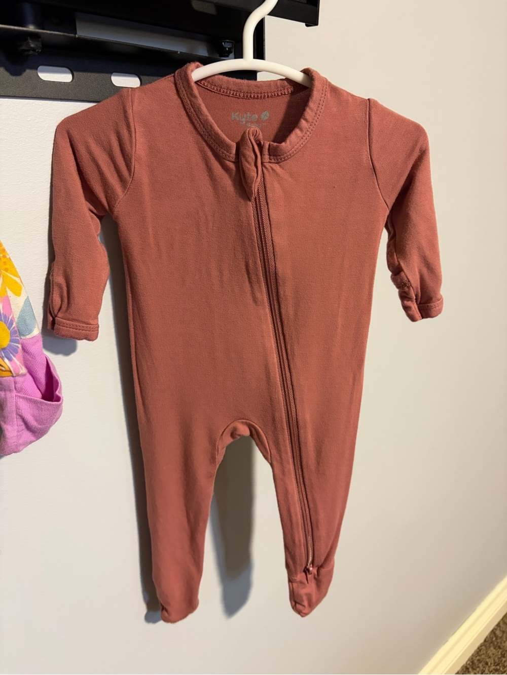 Kyte baby dusty rose sleeper